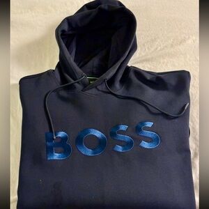 3XL Hugo Boss “Soody” Embroidered Logo Hoodie